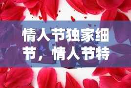 情人节独家细节，情人节特辑 