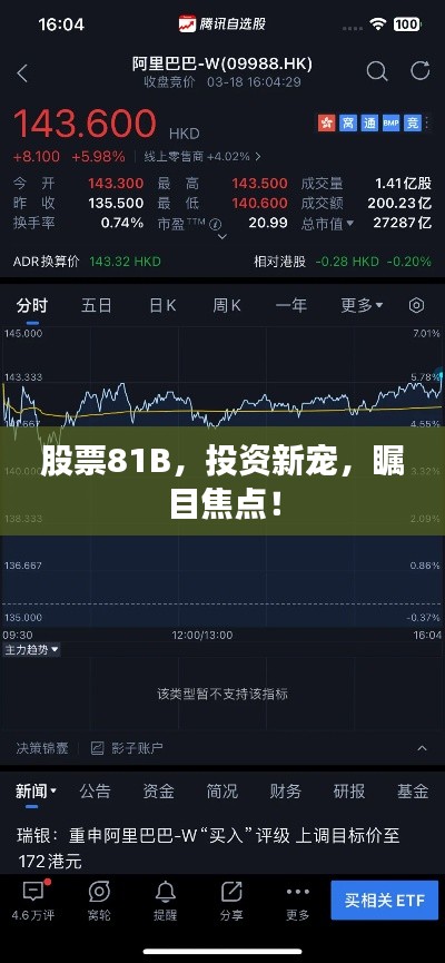 股票81B，投资新宠，瞩目焦点！